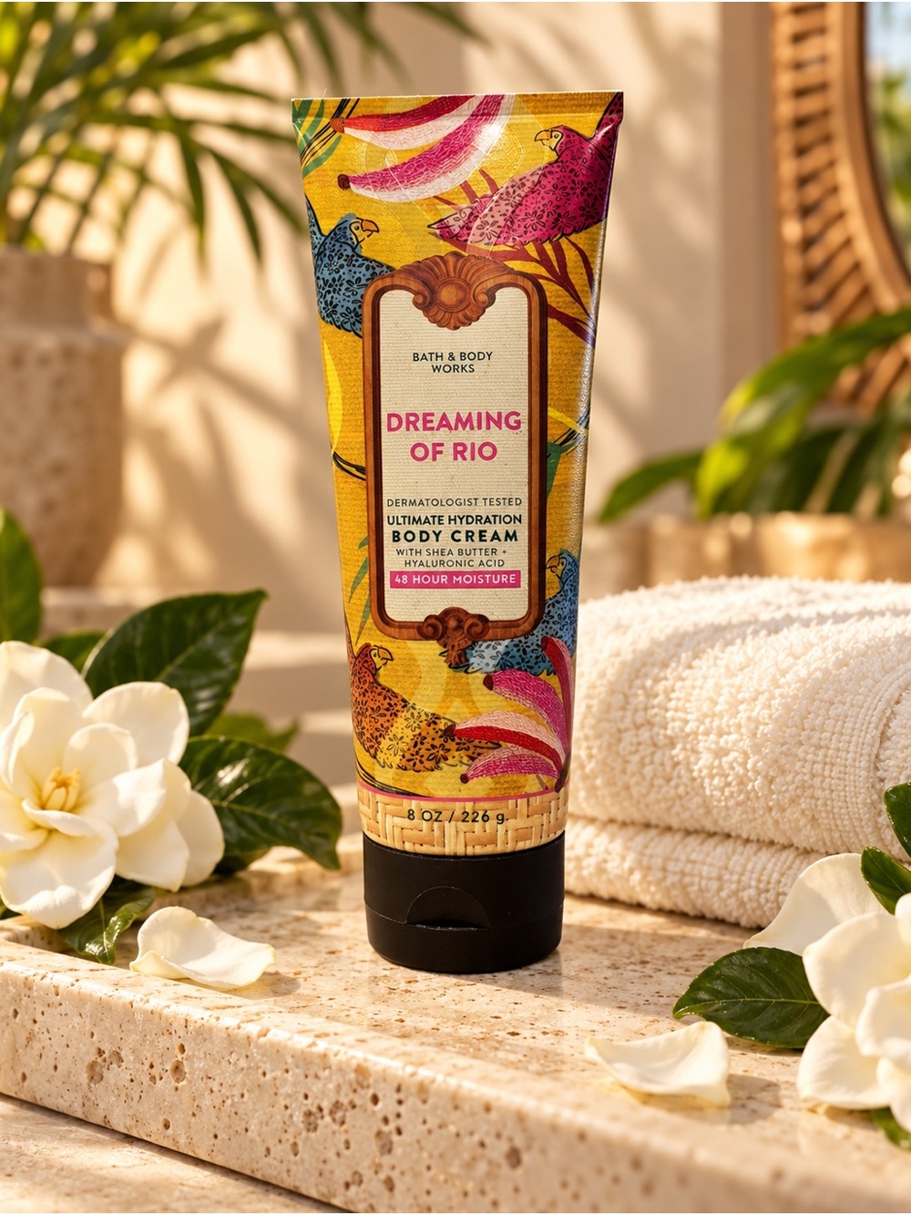 Bath & Body Works Dreaming of Rio Body Cream 8 Oz New Unopened